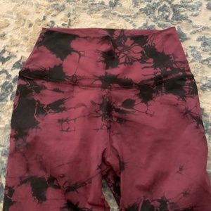 Jala magenta tie-dye legging